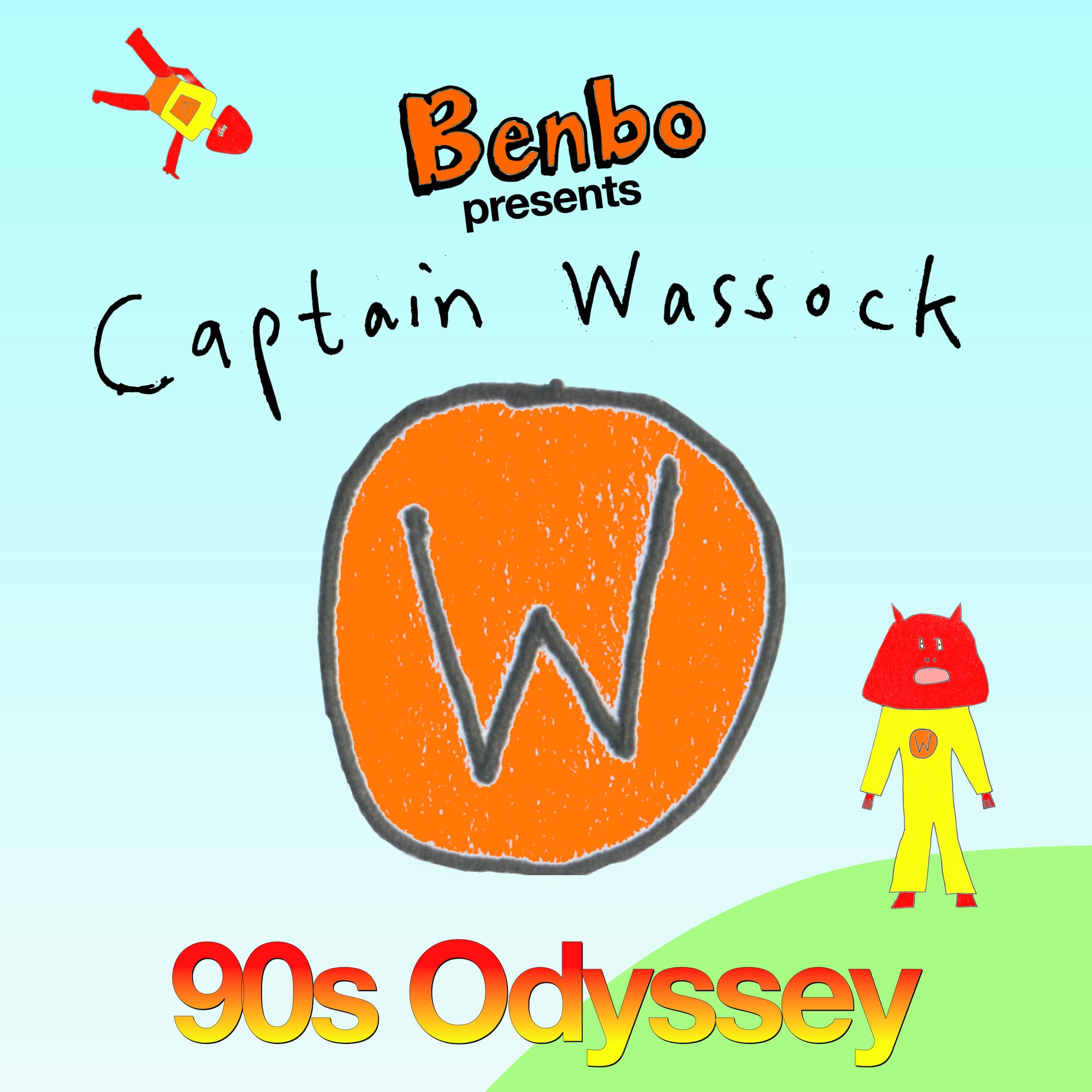 Cover art for Benbo presents Captain Wassock - 90s Odyssey